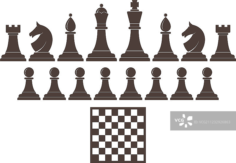 国际象棋图标合集图片素材