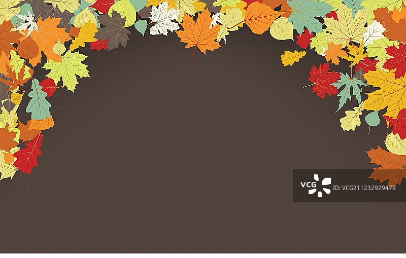 棕色秋季背景图片素材