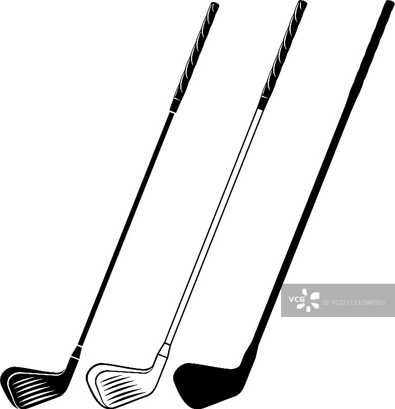 高尔夫俱乐部图片素材