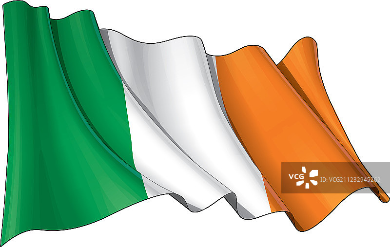 爱尔兰国旗图片素材
