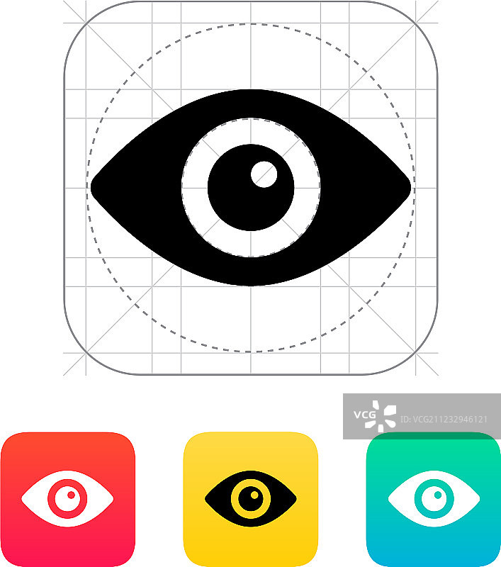 眼睛图标图片素材