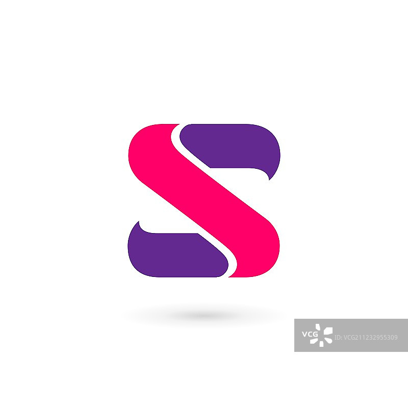 字母S标志图标设计模板元素图片素材