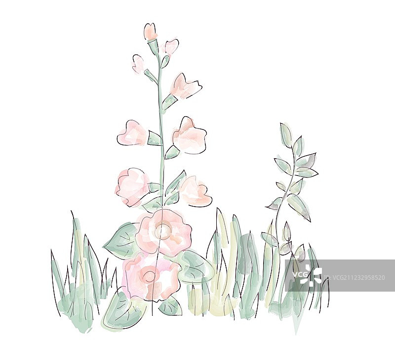 花的设计图片素材