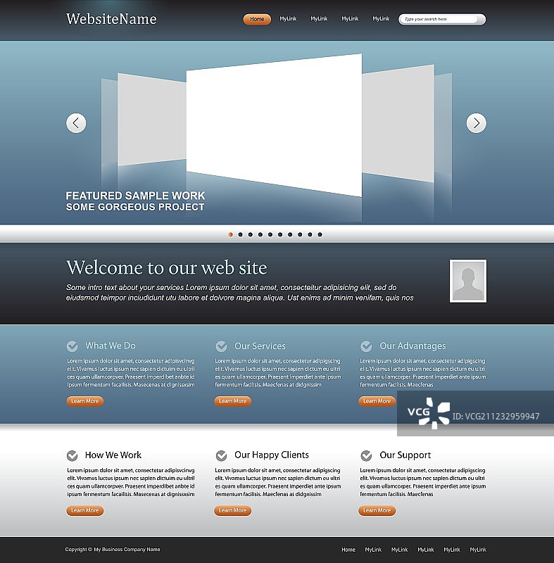 网站模板图片素材
