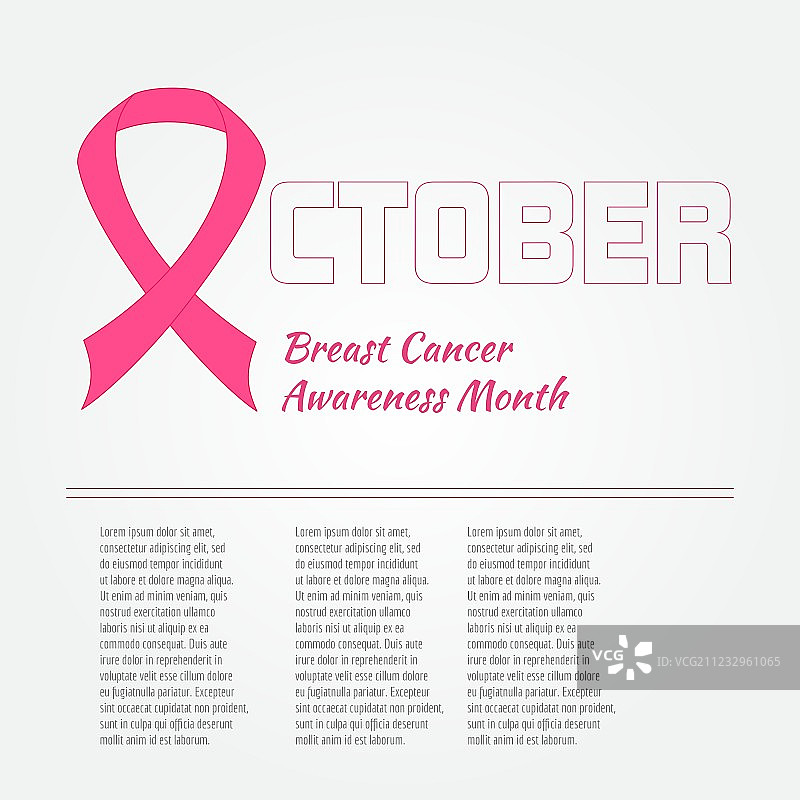 乳腺癌意识背景元素图片素材