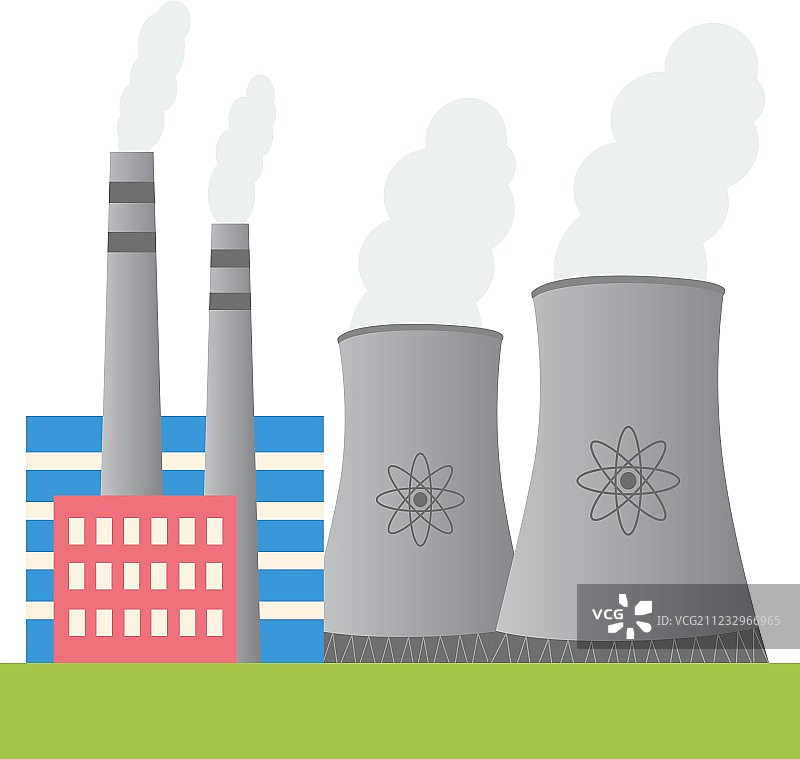 核电站设计图片素材