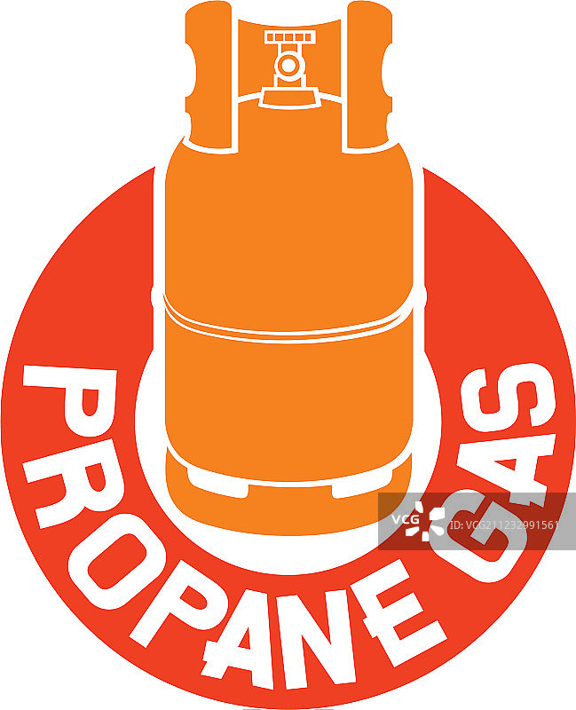 丙烷气标签图片素材