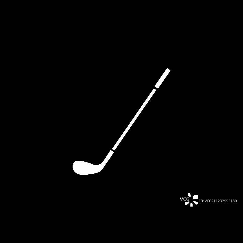 高尔夫图标扁平风格图片素材