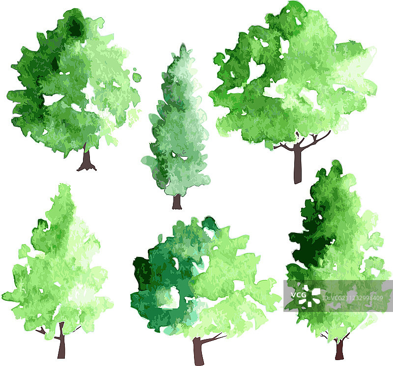 各种落叶树图片素材