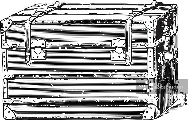 旧箱子图片素材