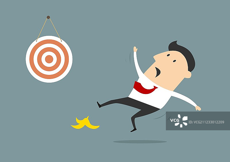 商人错失目标图片素材