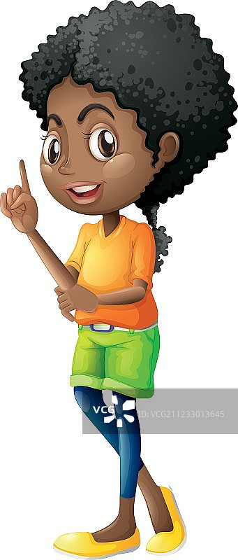 黑人青少年图片素材