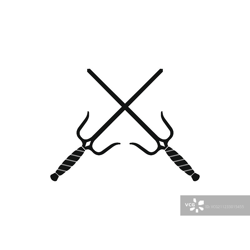 赛武器黑色简约图标图片素材