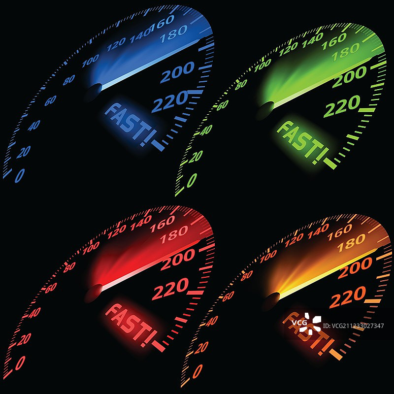 时速表套装图片素材