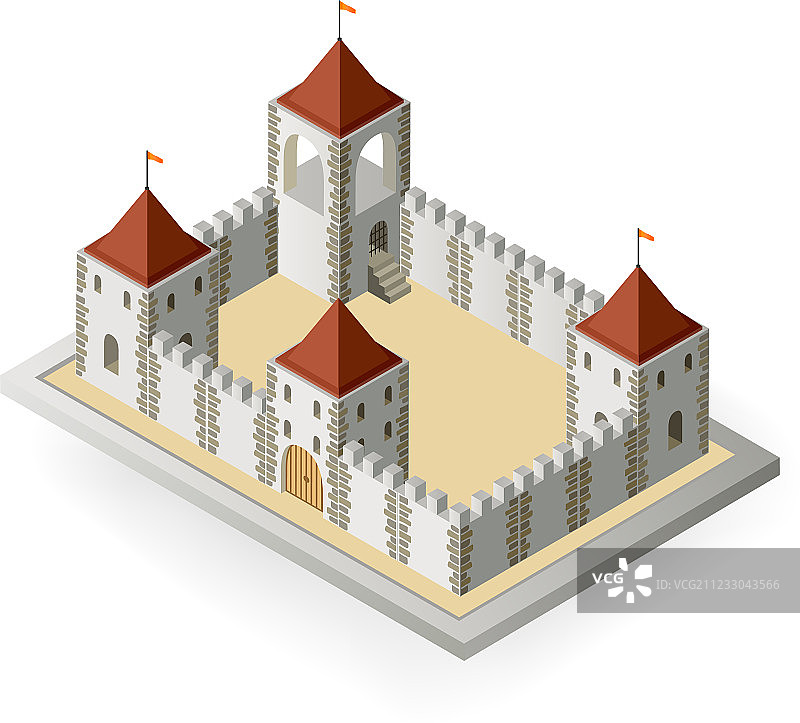 中世纪城堡图片素材