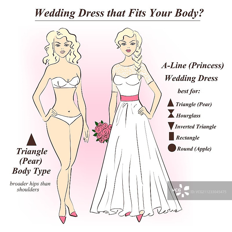 穿着内衣和A字婚纱的女人图片素材