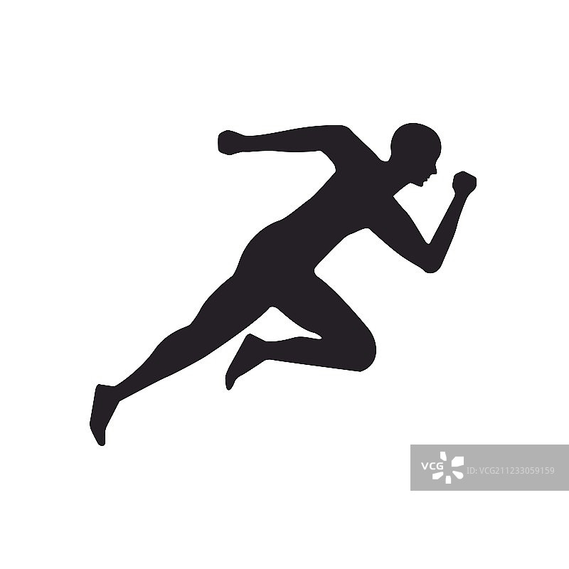 跑步设计图片素材