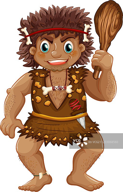 穴居人图片素材