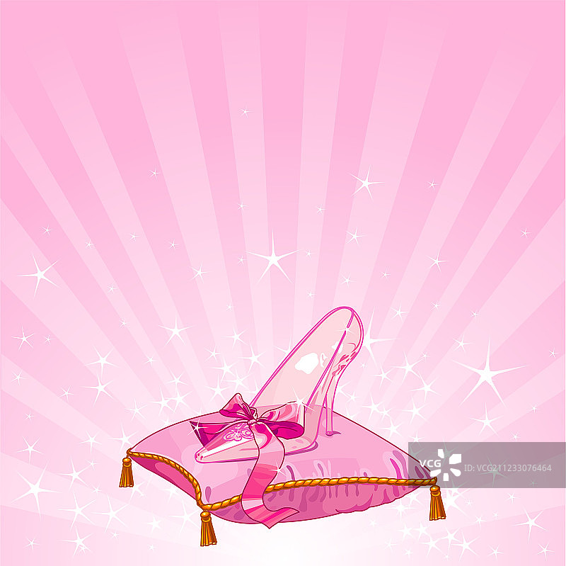 灰姑娘的水晶鞋图片素材