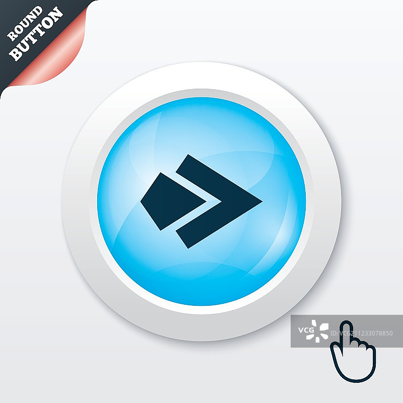 箭头符号图标下一步按钮导航符号图片素材