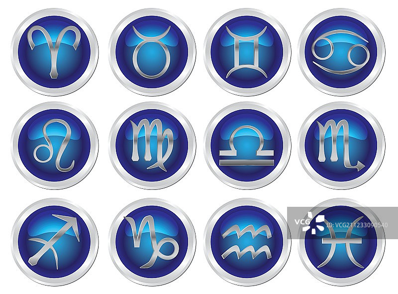 星座生肖标志图片素材