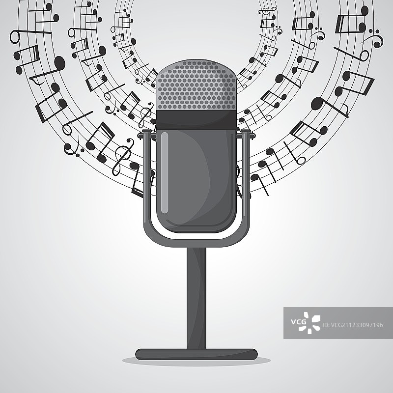 麦克风图标设计图片素材