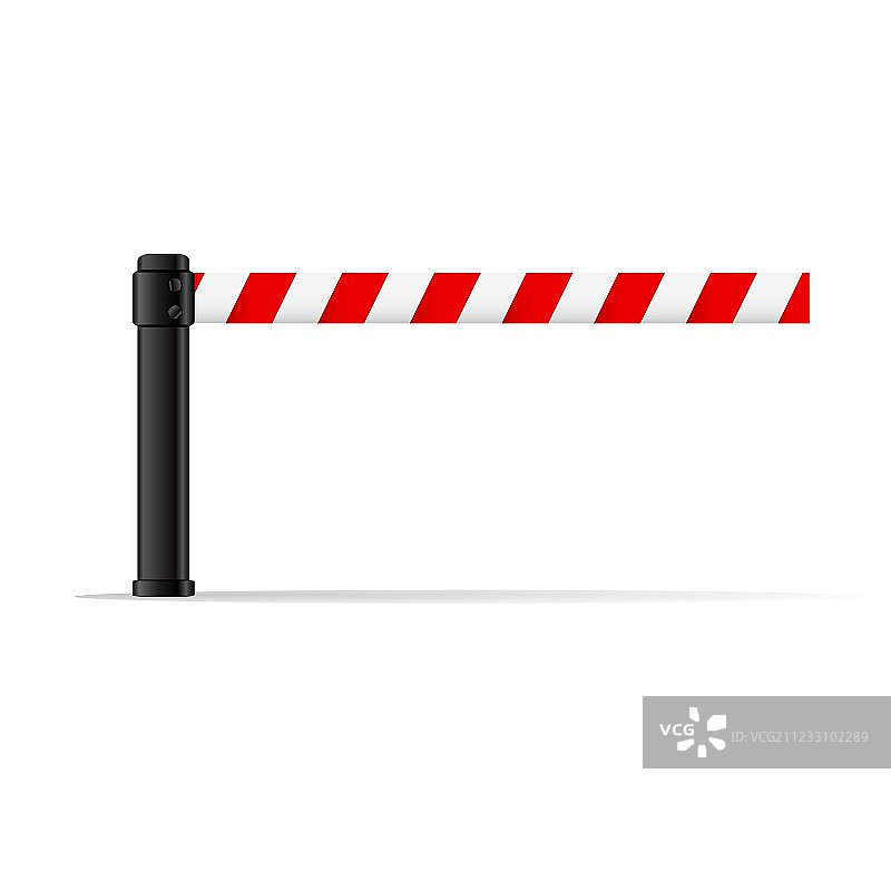 色彩鲜艳的收费站图片素材