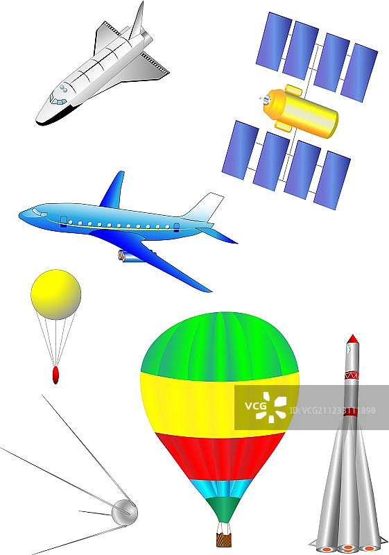 航天与太空图标图片素材