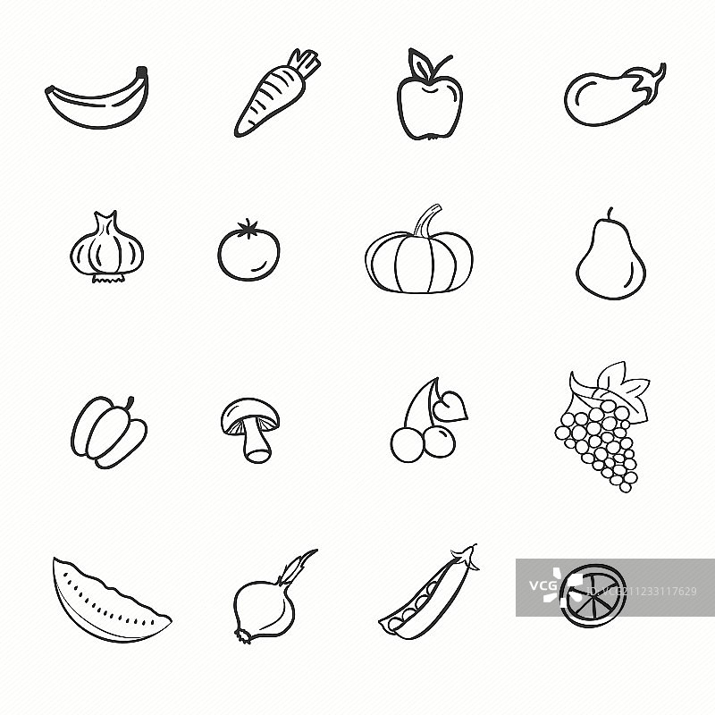 蔬菜合集图片素材