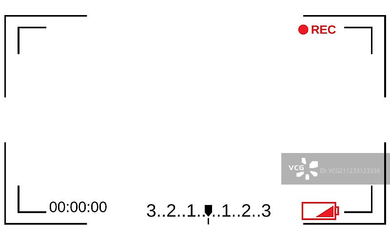 相机对焦屏模板图片素材