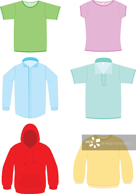 服装套装图片素材