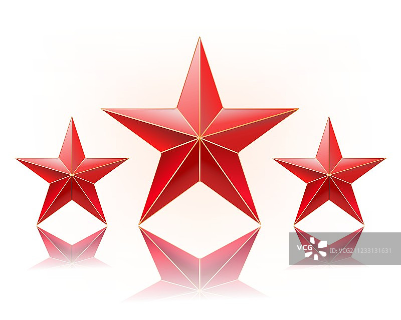 红色星星图片素材