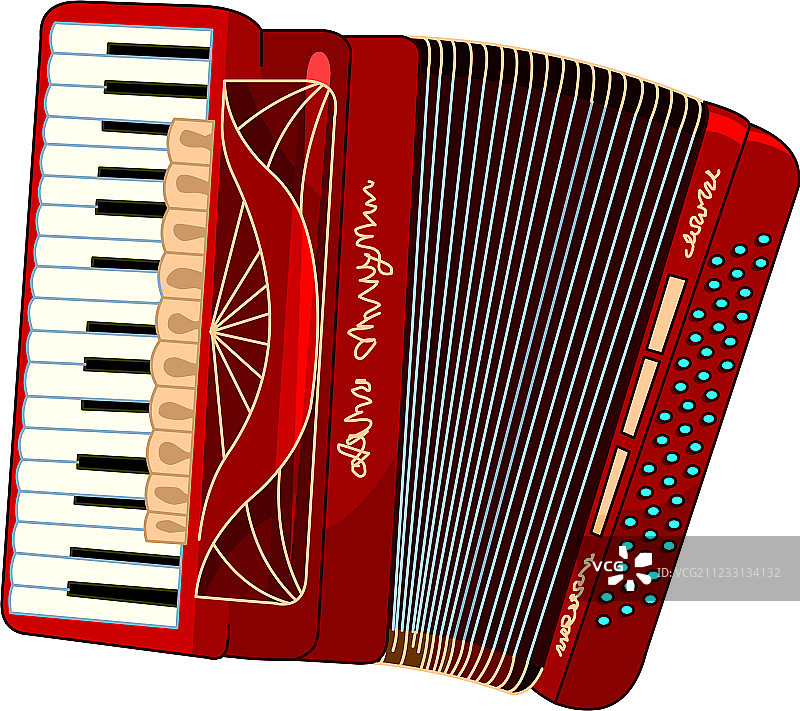 精美的手风琴图片素材