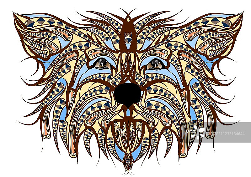 混血梗犬图片素材