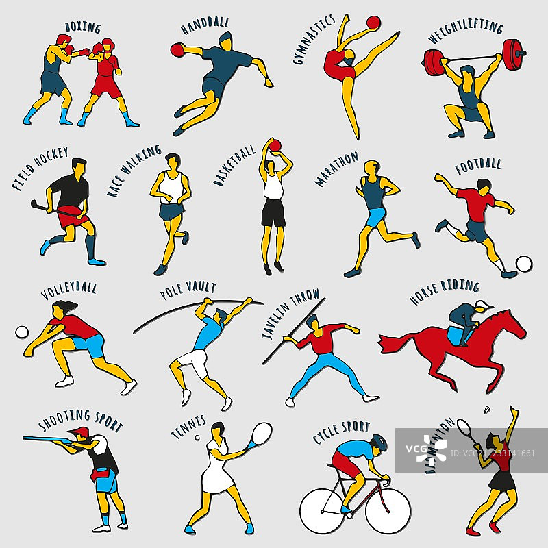 运动员图片素材