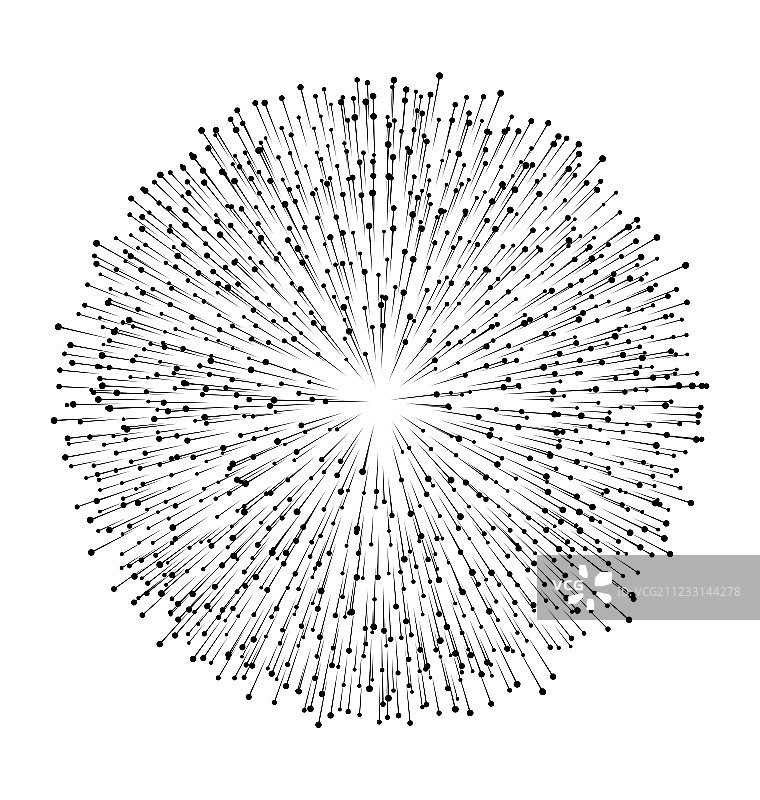 抽象烟花或尘埃粒子图片素材