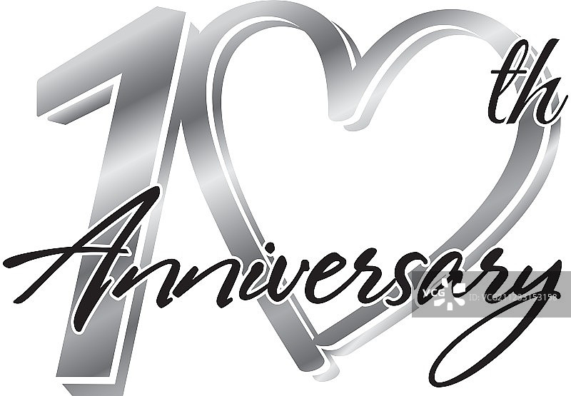 10周年元素图片素材