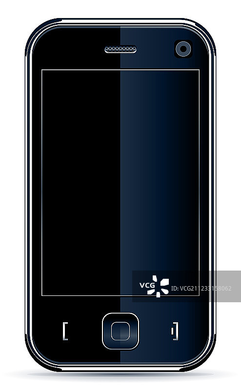 白色背景上的手机图片素材