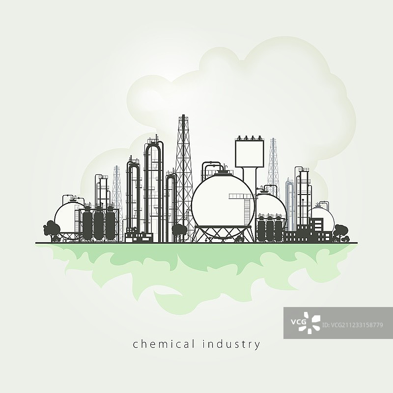 化工厂图片素材