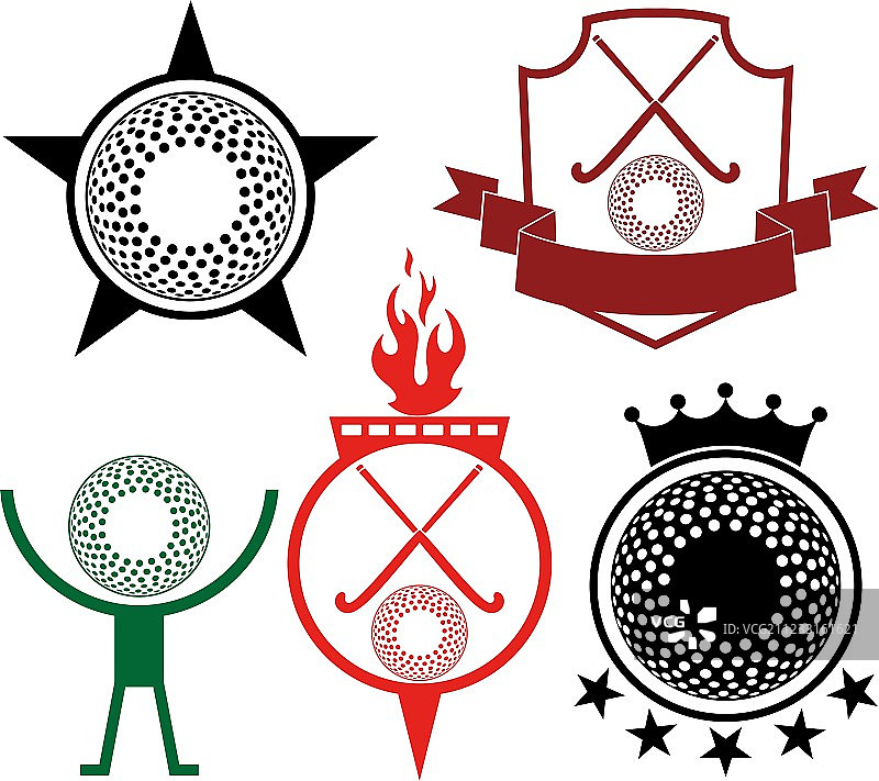 曲棍球图片素材