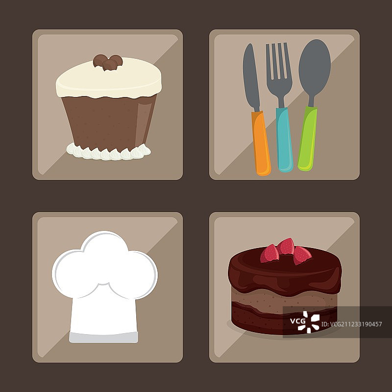 蛋糕设计图片素材