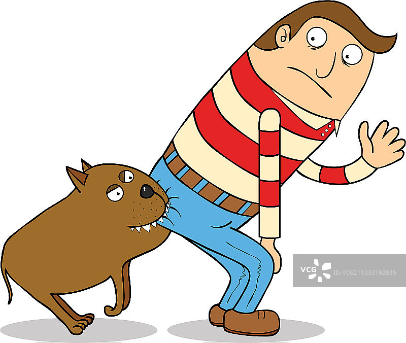 当心恶犬标志图片素材