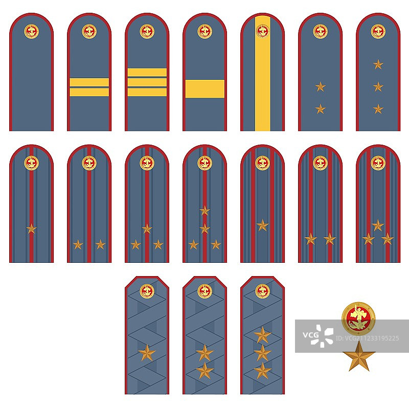 俄罗斯警察徽章图片素材