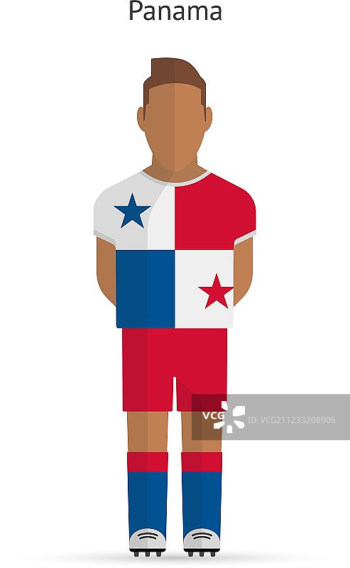 巴拿马足球运动员图片素材