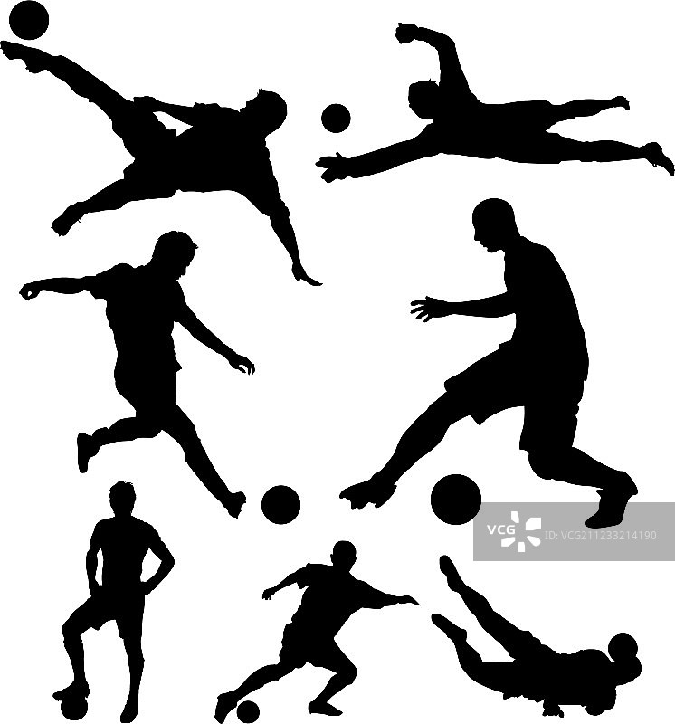 足球运动员图片素材