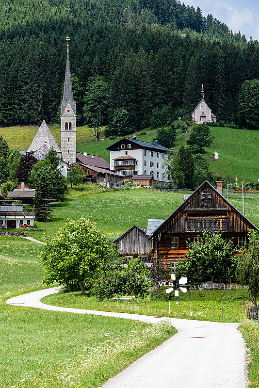 奥地利小镇风光图片素材