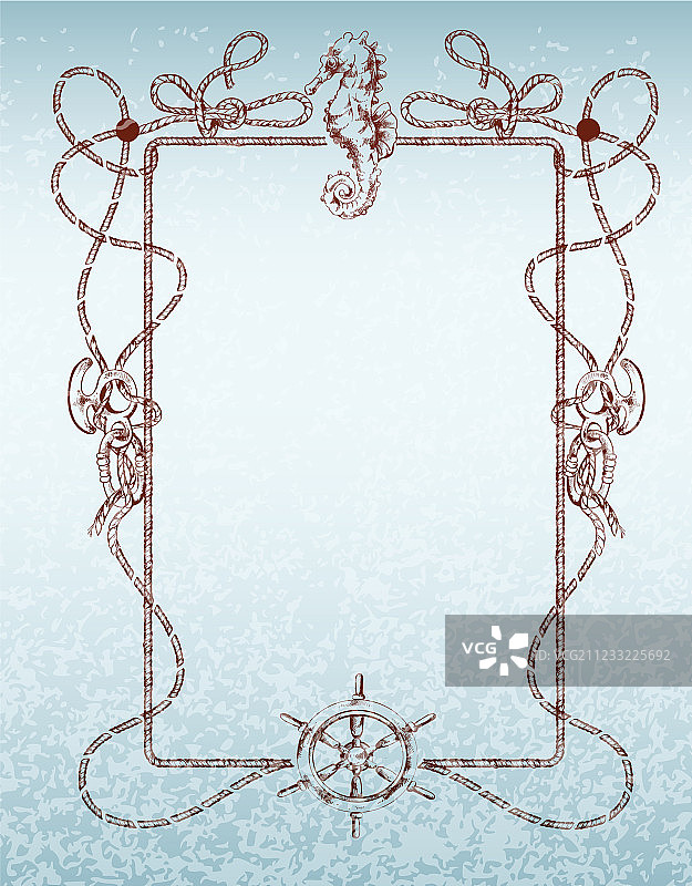 游艇绳框架图片素材