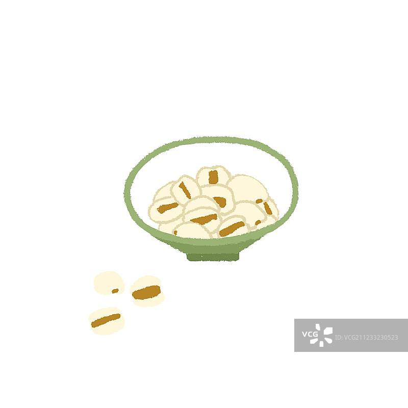 一碗薏米图片素材