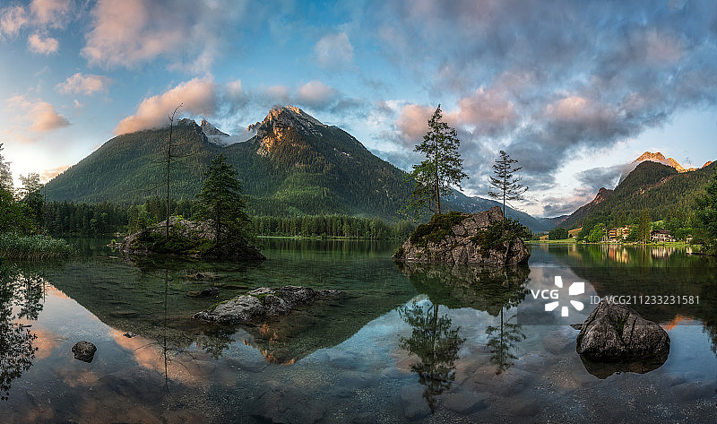 德国湖区自然风光图片素材