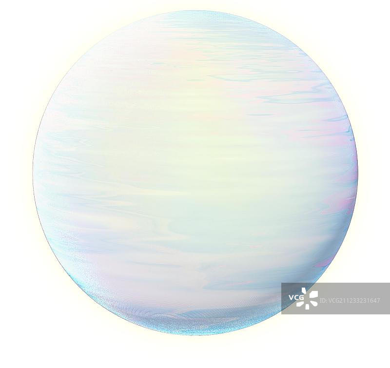 发光的人造星球图片素材